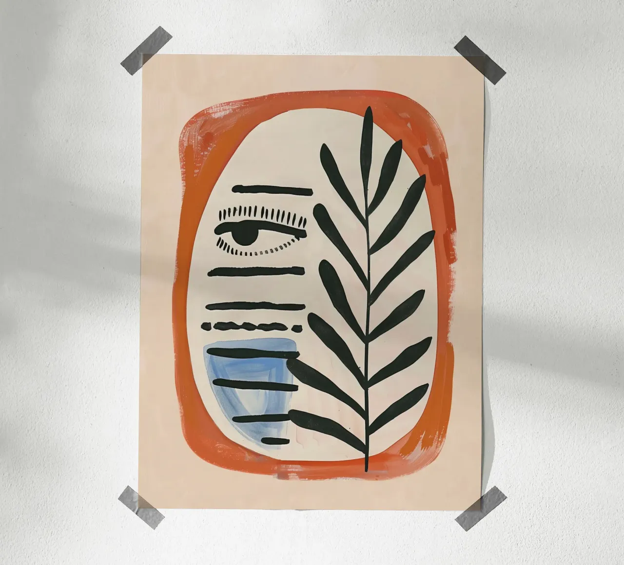 Riflesso organico poster da Sienna Atelier