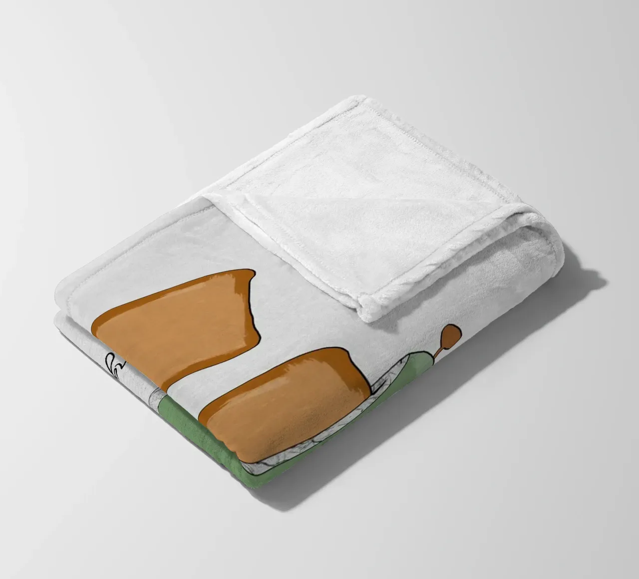 Qui fa caldo coperta in pile da Orara Studio