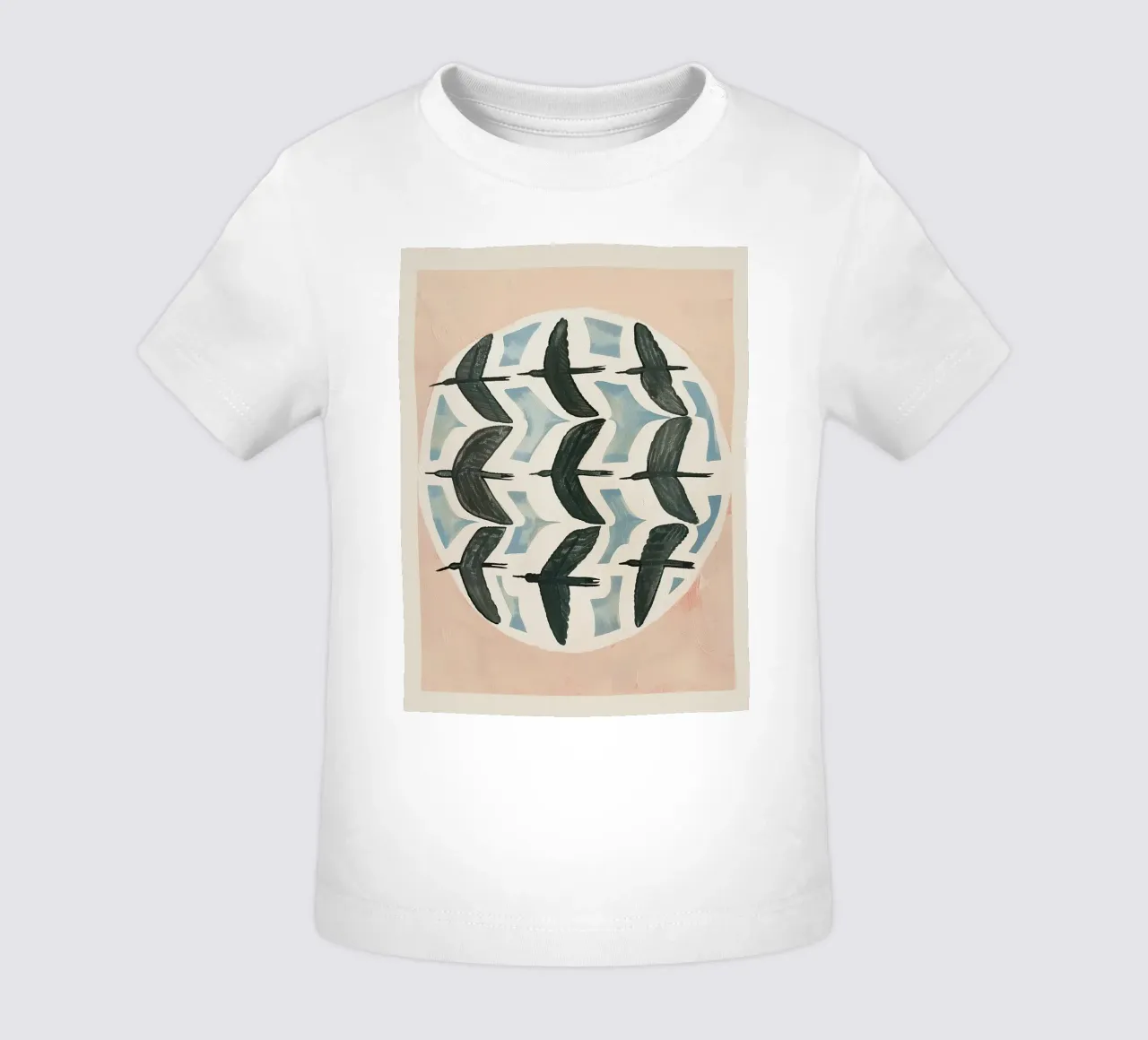 Soft Migration maglietta neonato da Sienna Atelier