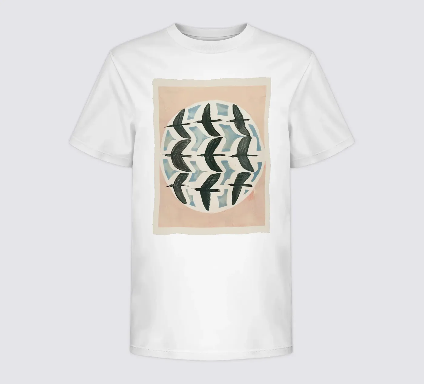 Soft Migration kinder t-shirt van Sienna Atelier