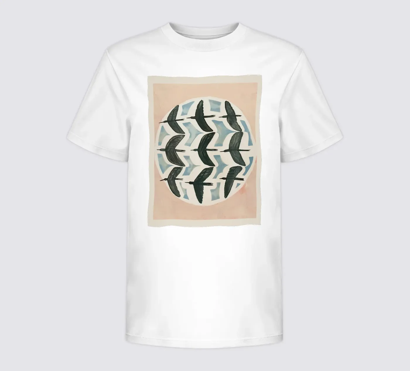 Soft Migration kinder t-shirt van Sienna Atelier