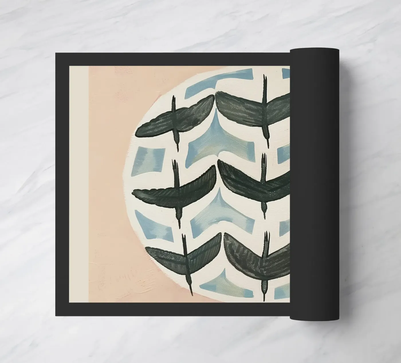 Soft Migration deurmat van Sienna Atelier