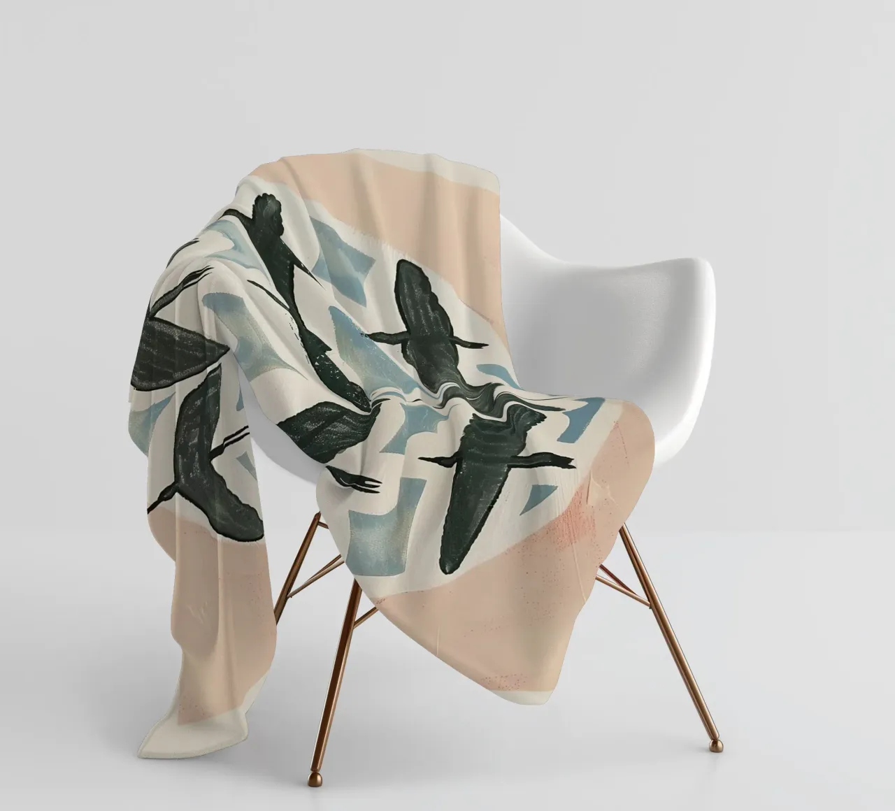 Soft Migration coperta in pile da Sienna Atelier