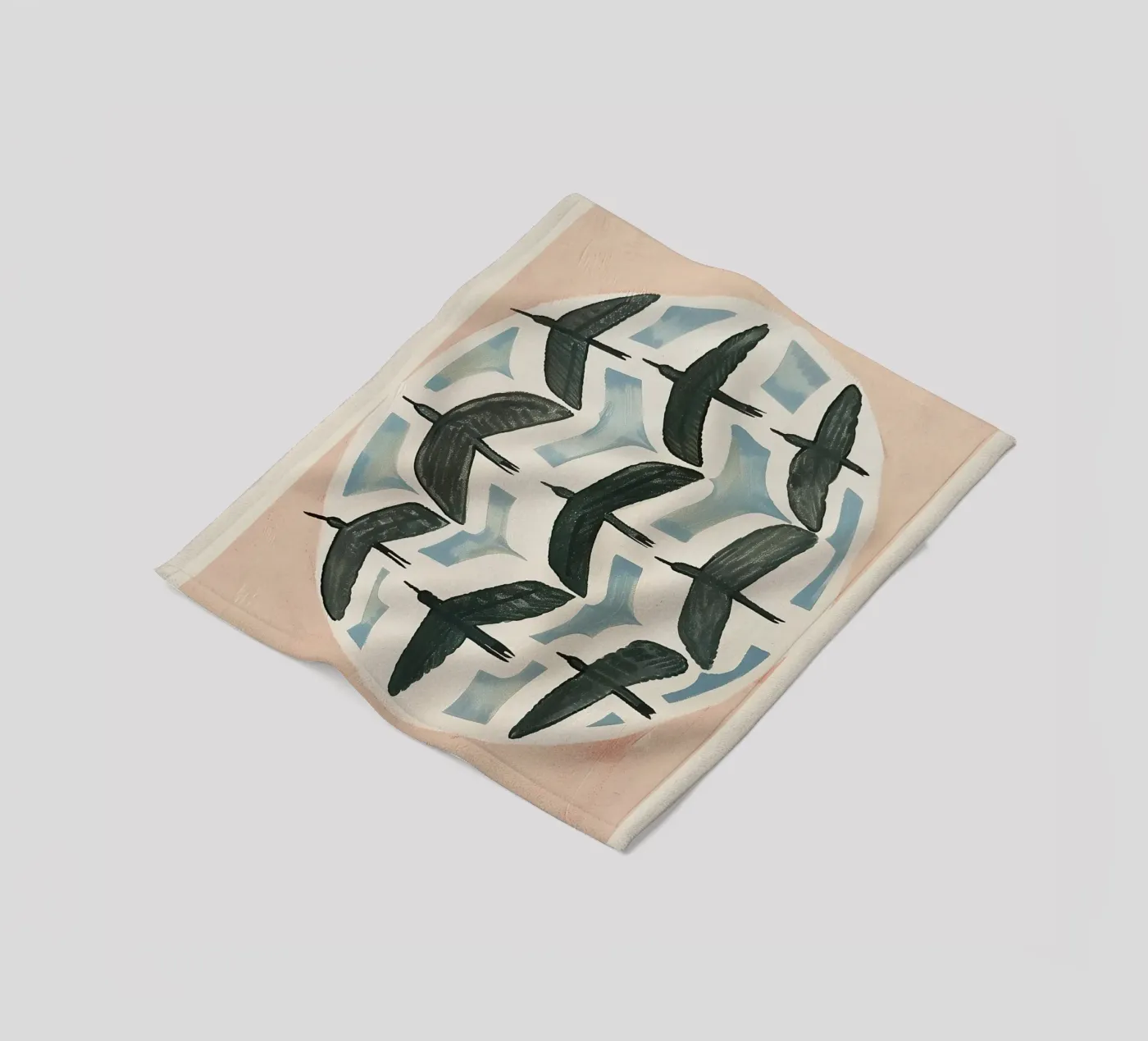 Soft Migration coperta in pile da Sienna Atelier