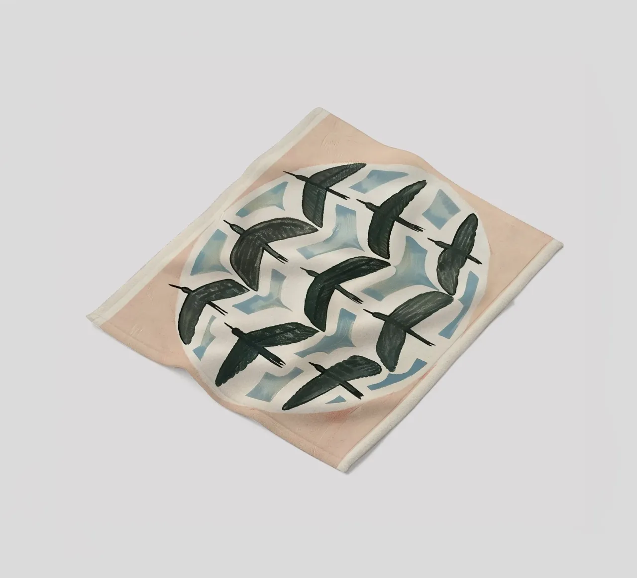 Soft Migration coperta in pile da Sienna Atelier