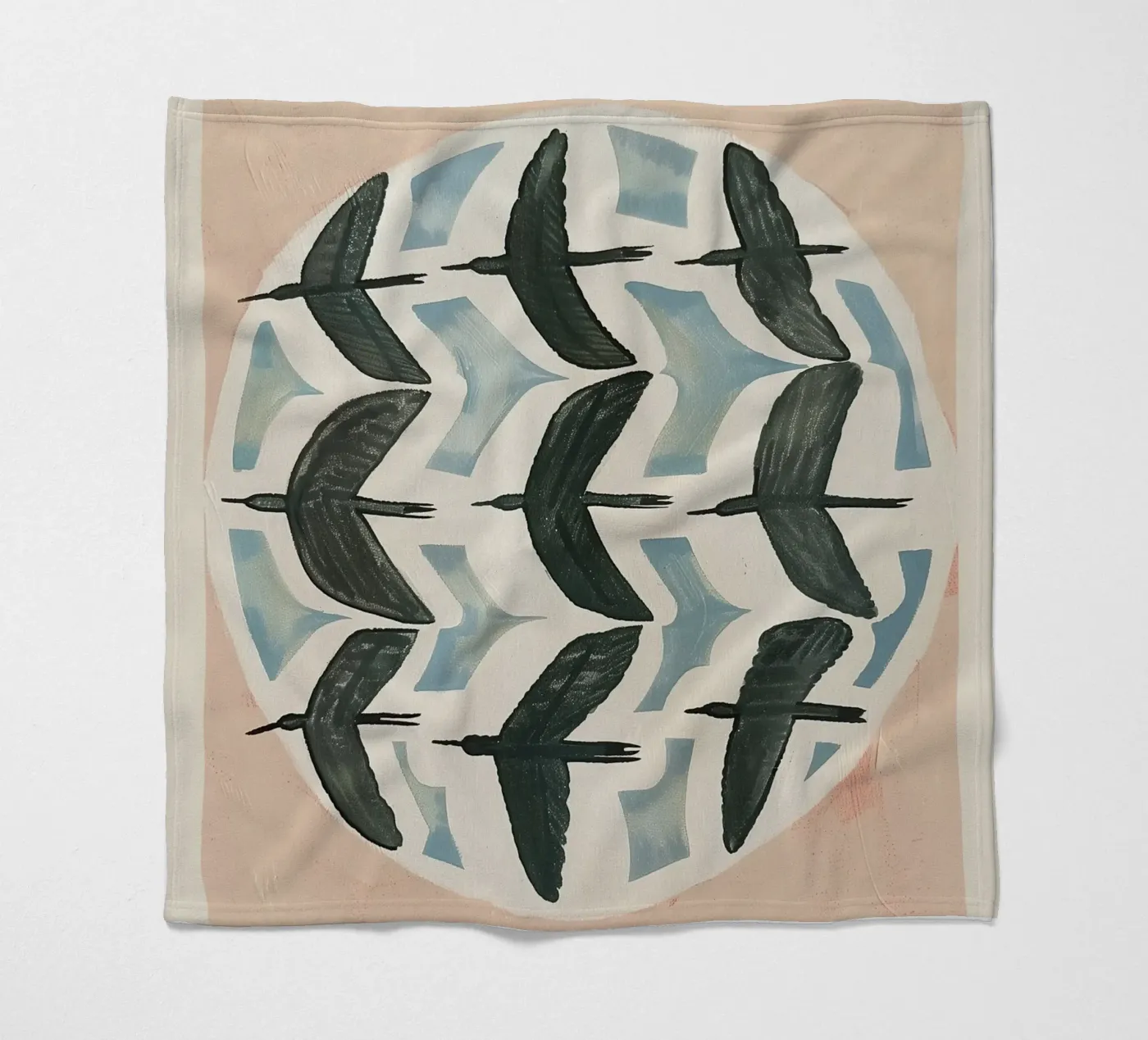 Soft Migration coperta in pile da Sienna Atelier