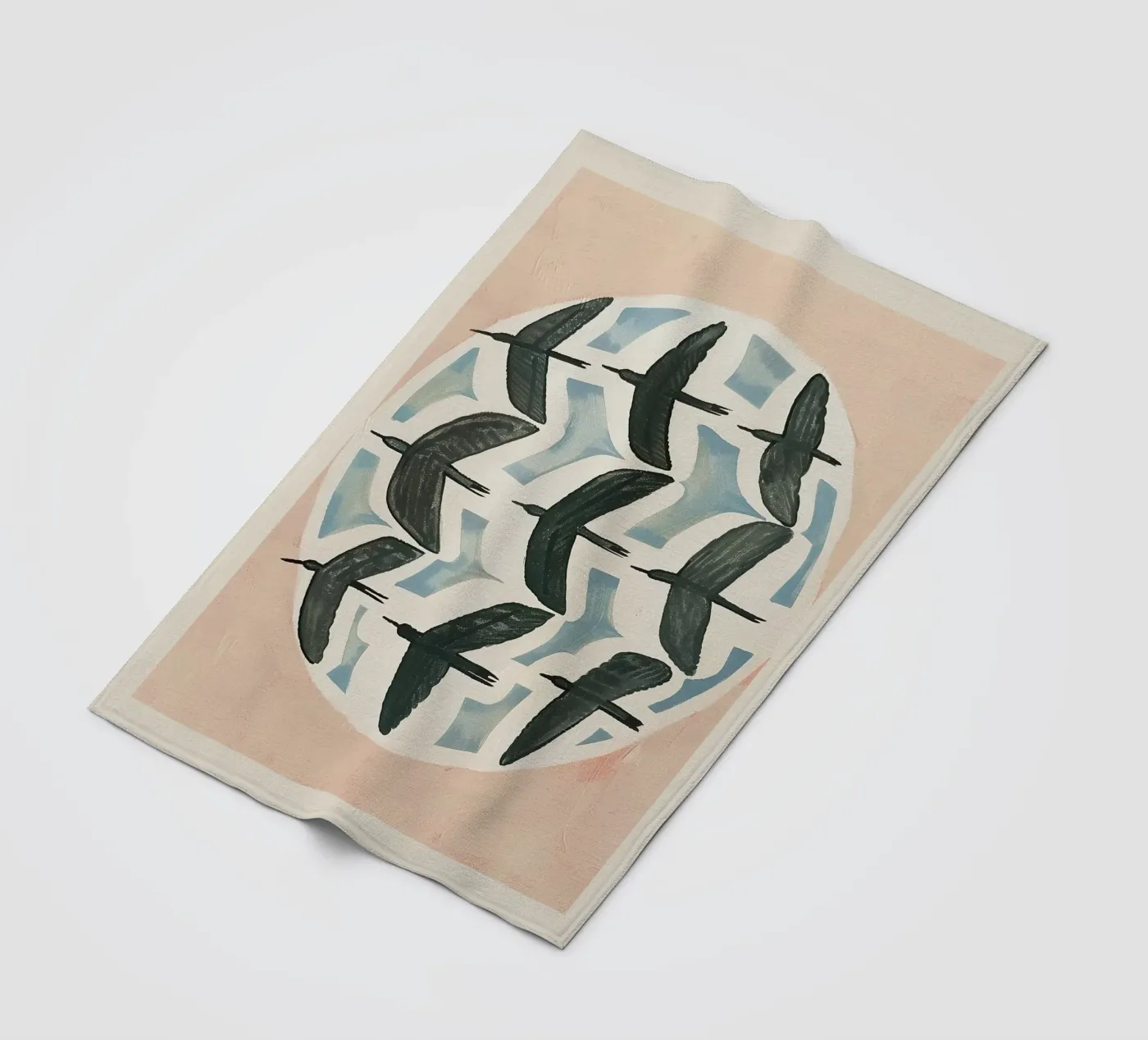 Soft Migration coperta in pile da Sienna Atelier