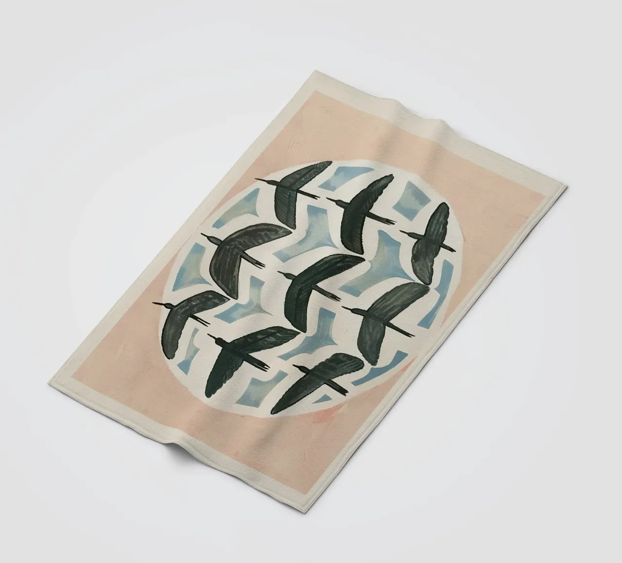 Soft Migration coperta in pile da Sienna Atelier