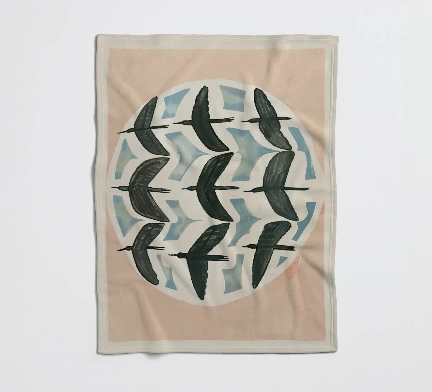 Soft Migration coperta in pile da Sienna Atelier