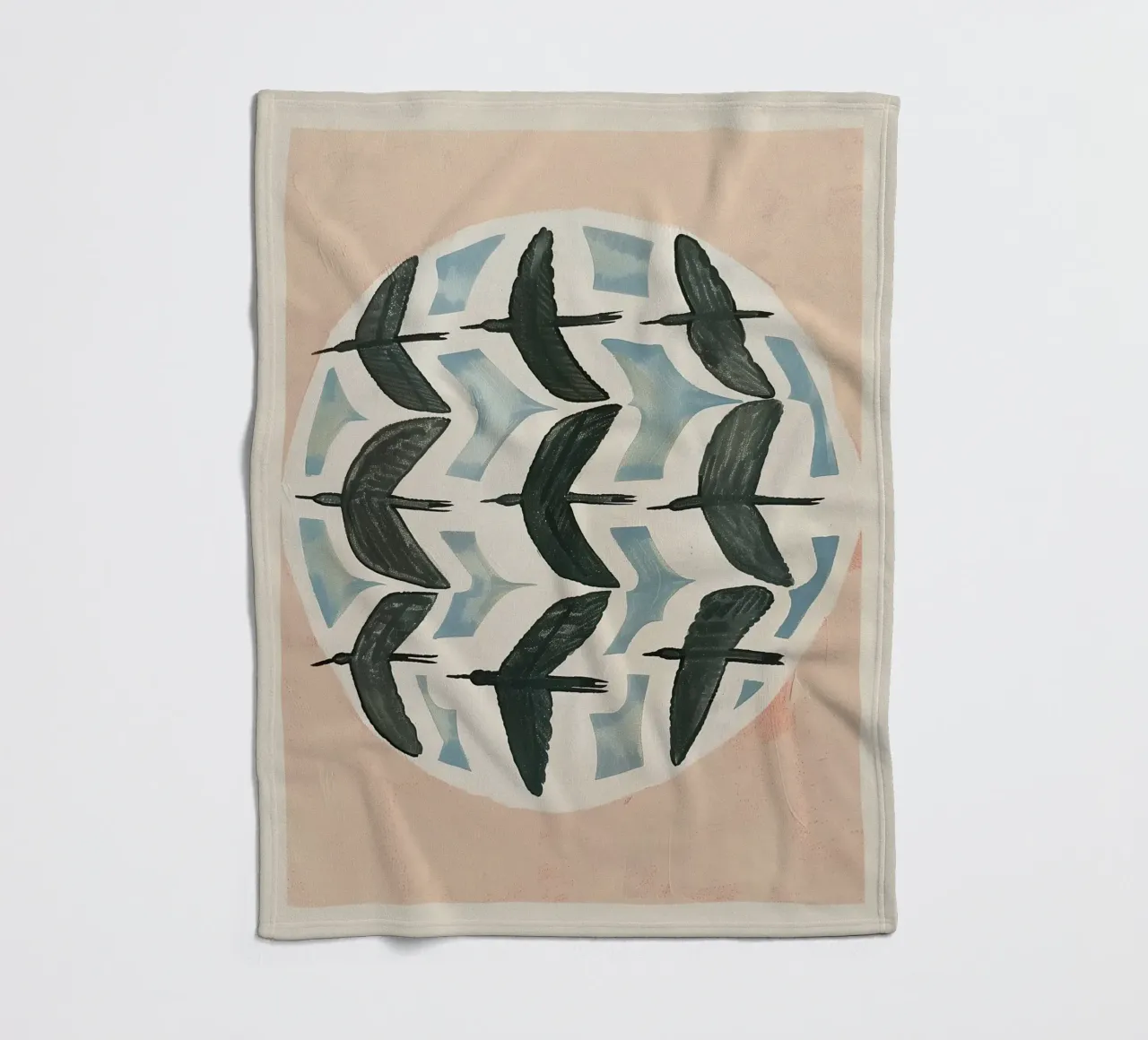 Soft Migration coperta in pile da Sienna Atelier