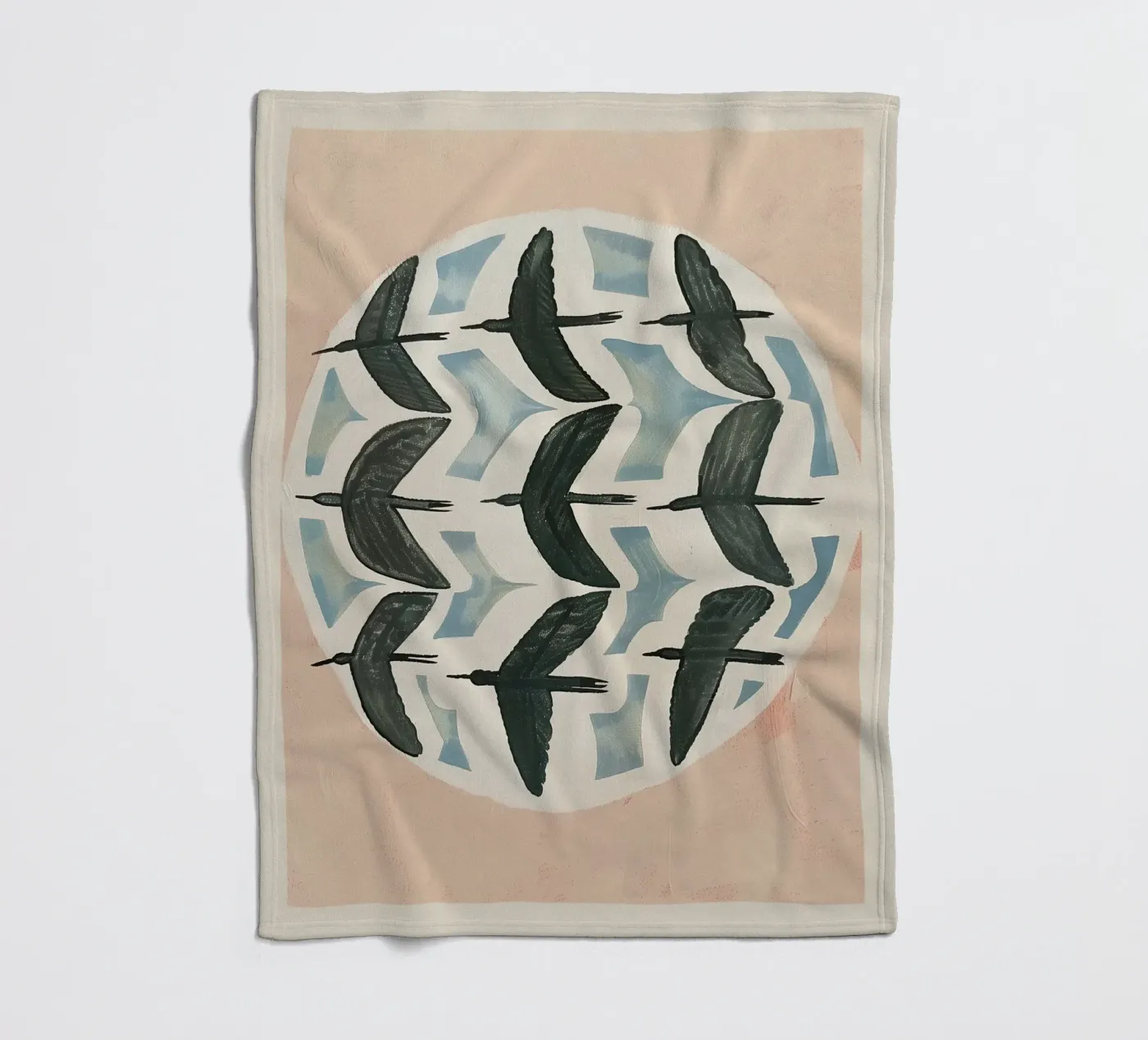 Soft Migration coperta in pile da Sienna Atelier