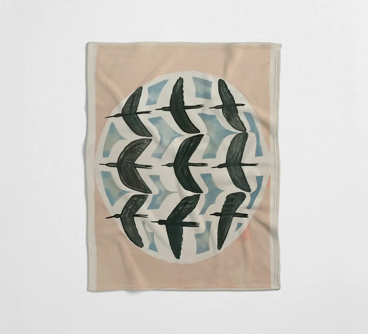 Soft Migration coperta in pile da Sienna Atelier
