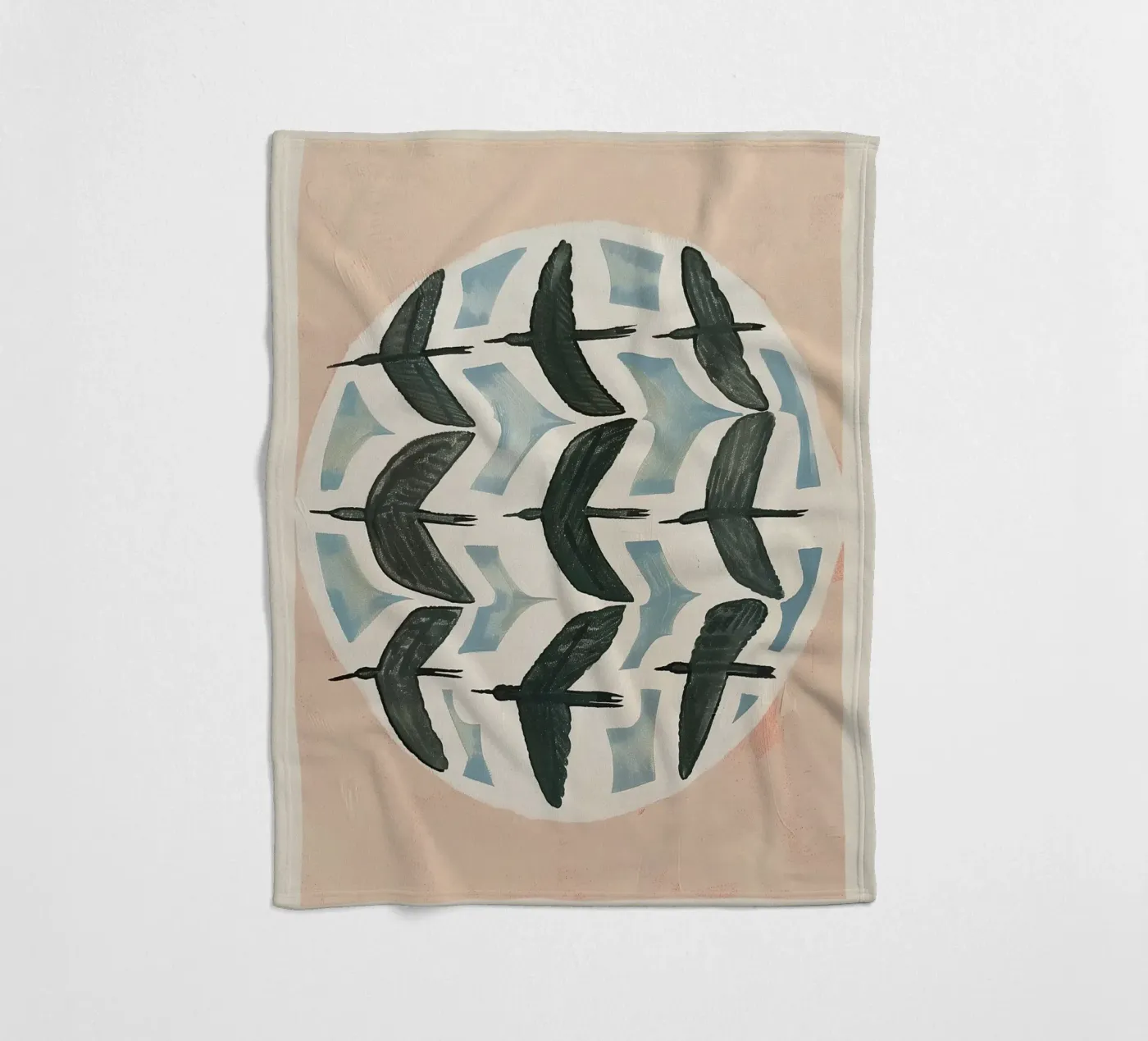 Soft Migration coperta in pile da Sienna Atelier