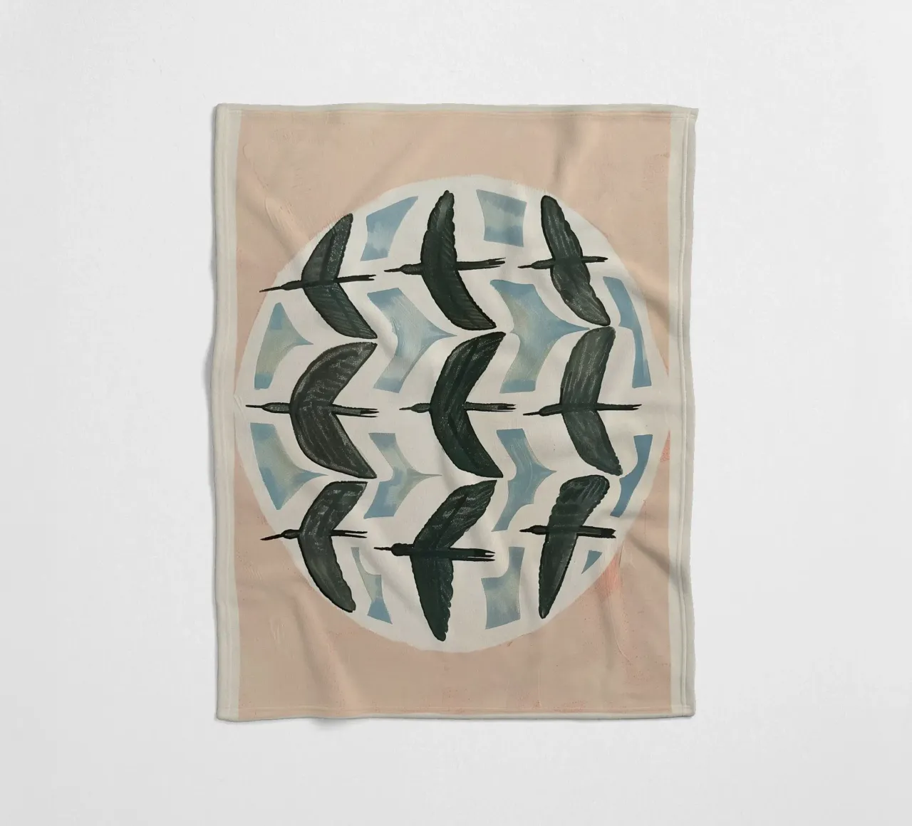 Soft Migration coperta in pile da Sienna Atelier