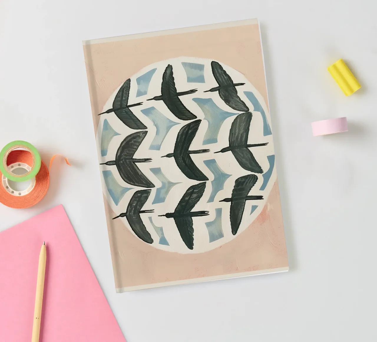 Soft Migration notebook by Sienna Atelier