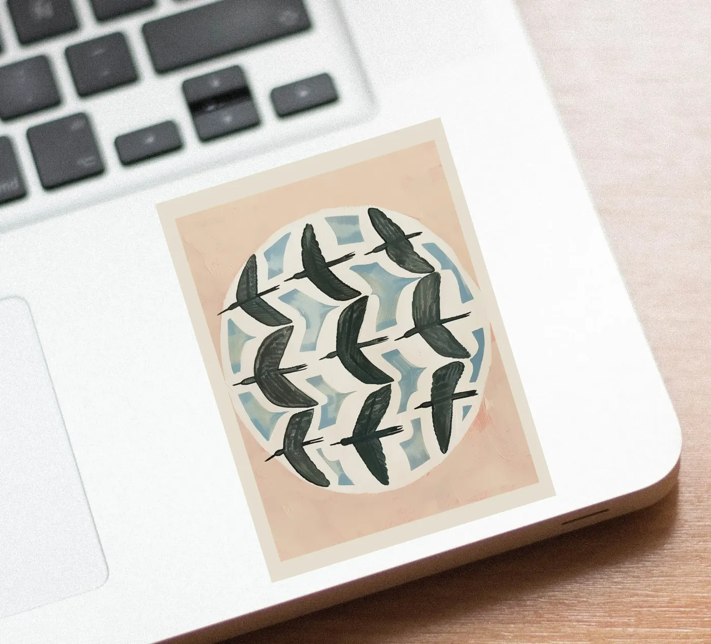Soft Migration sticker van Sienna Atelier
