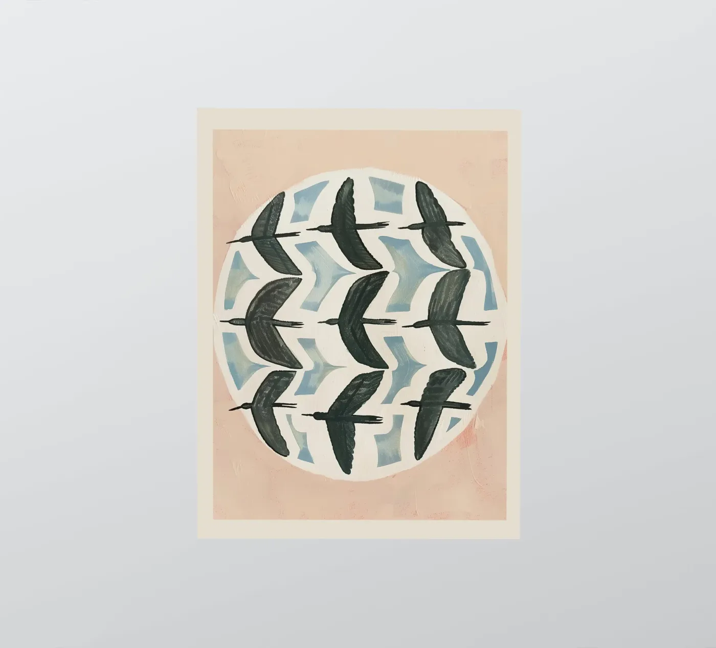 Soft Migration sticker van Sienna Atelier