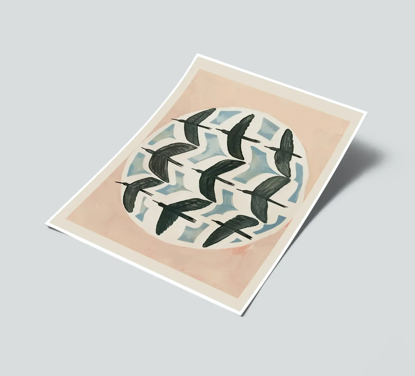 Soft Migration stickervel van Sienna Atelier