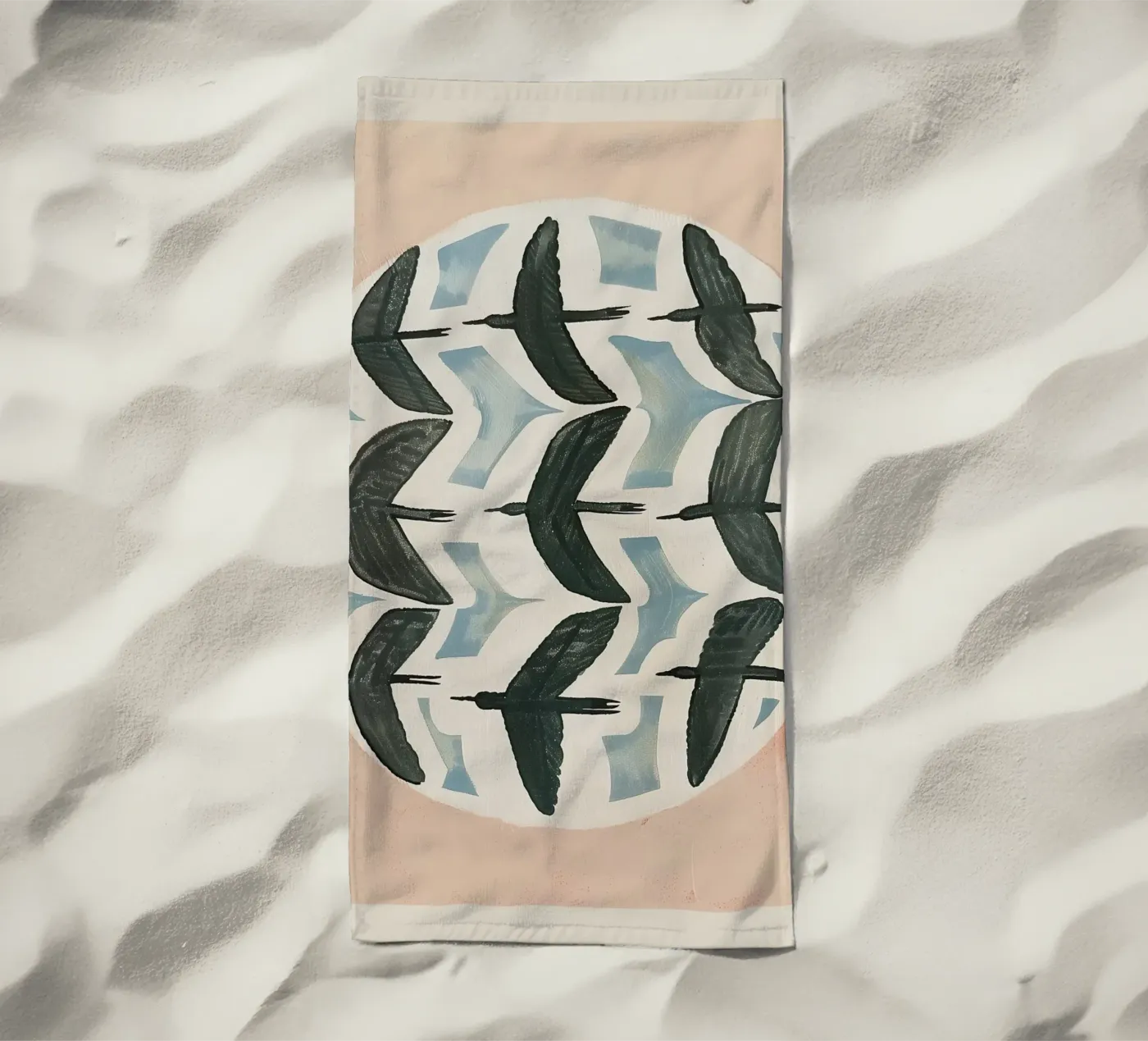 Soft Migration serviette de plage de Sienna Atelier