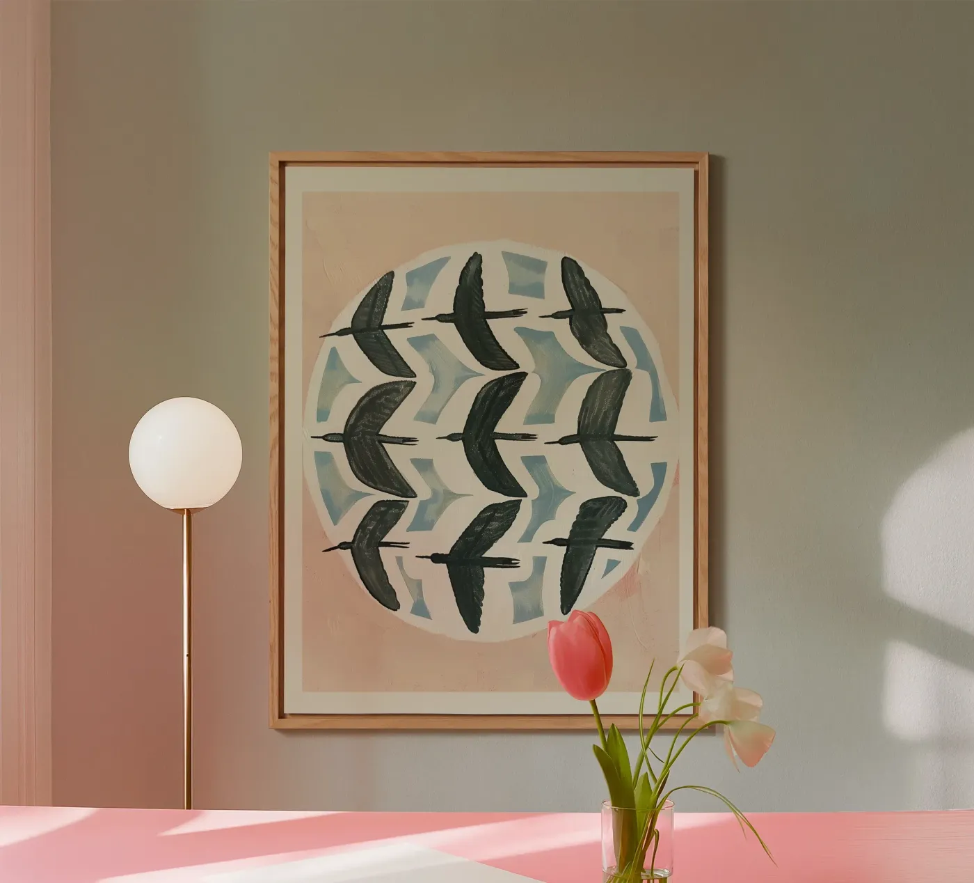 Soft Migration alluminio dibond da Sienna Atelier