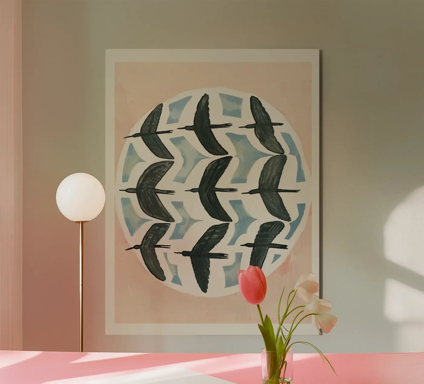 Soft Migration alluminio dibond da Sienna Atelier