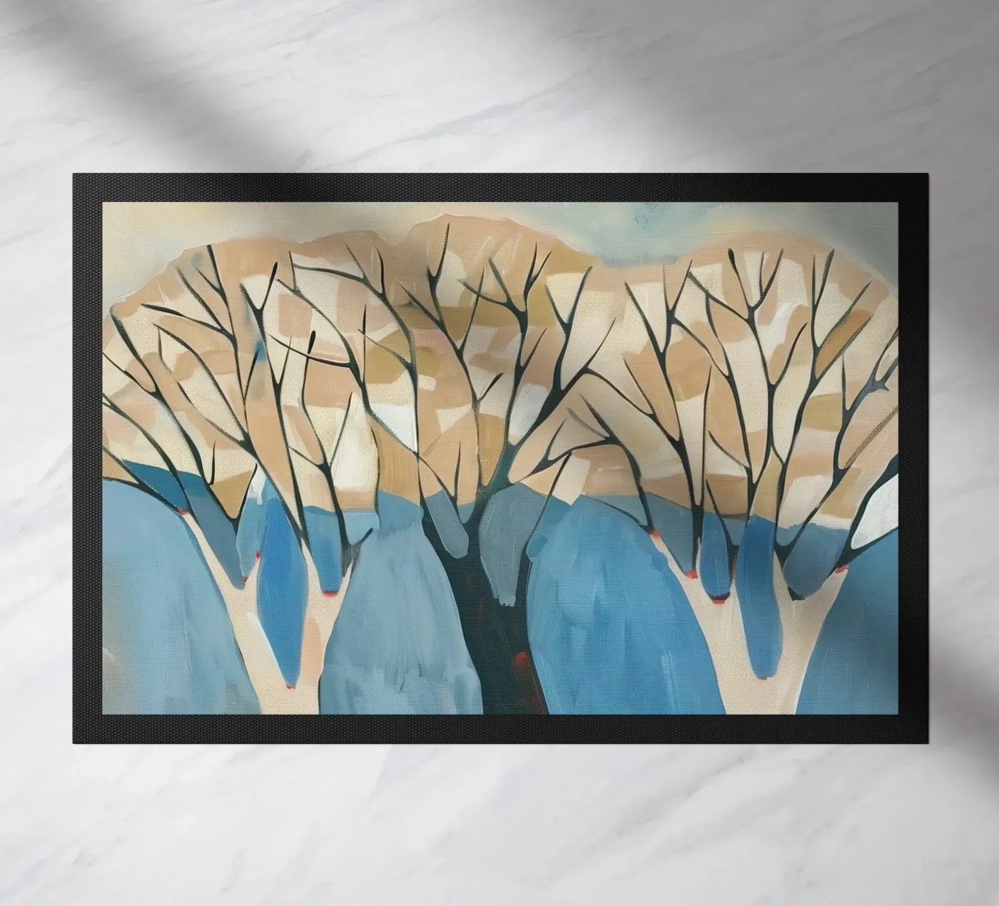 Winter Grove deurmat van Sienna Atelier