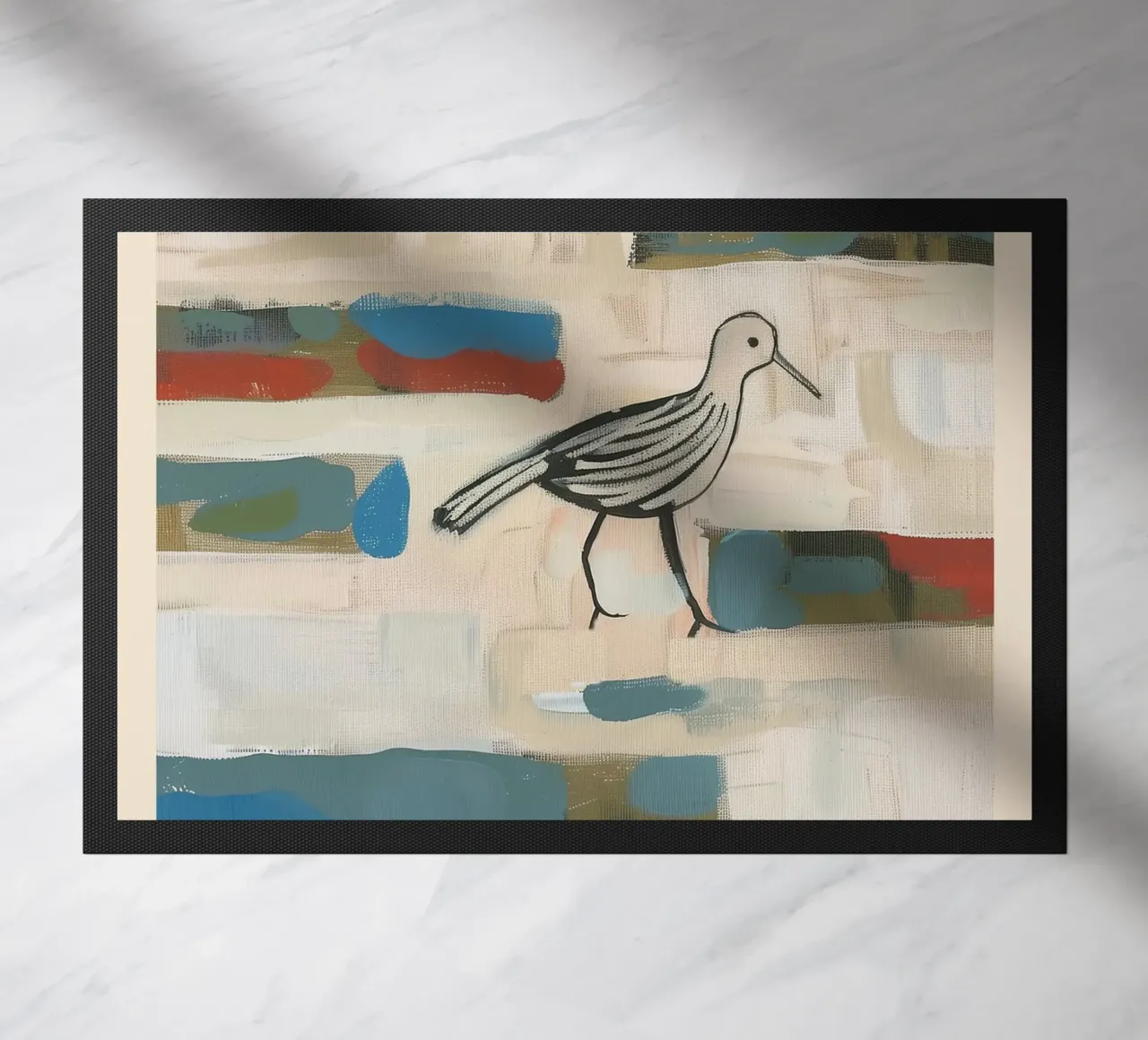 Small Pilgrim doormat by Sienna Atelier