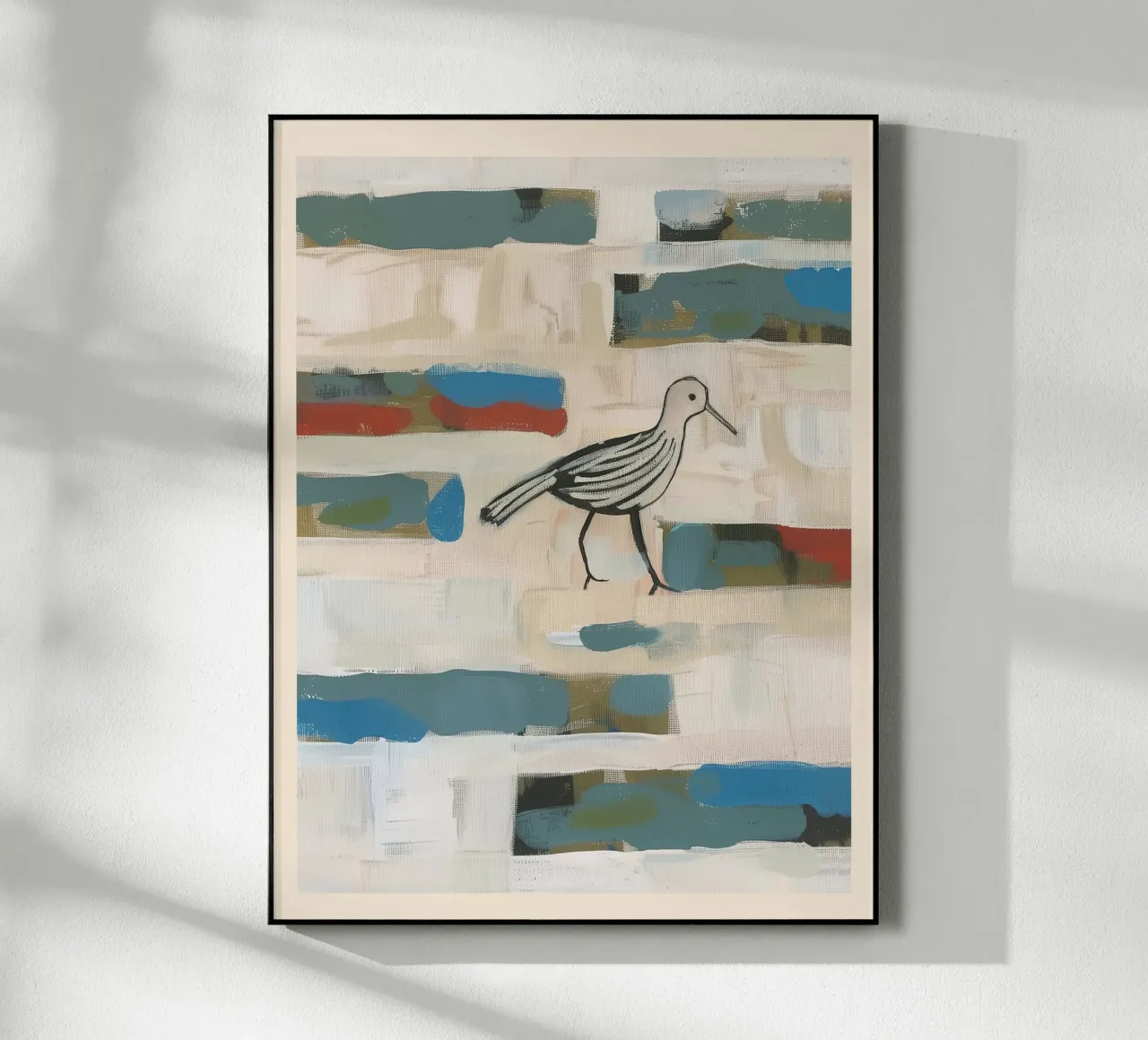 Kleine pelgrim acryl van Sienna Atelier