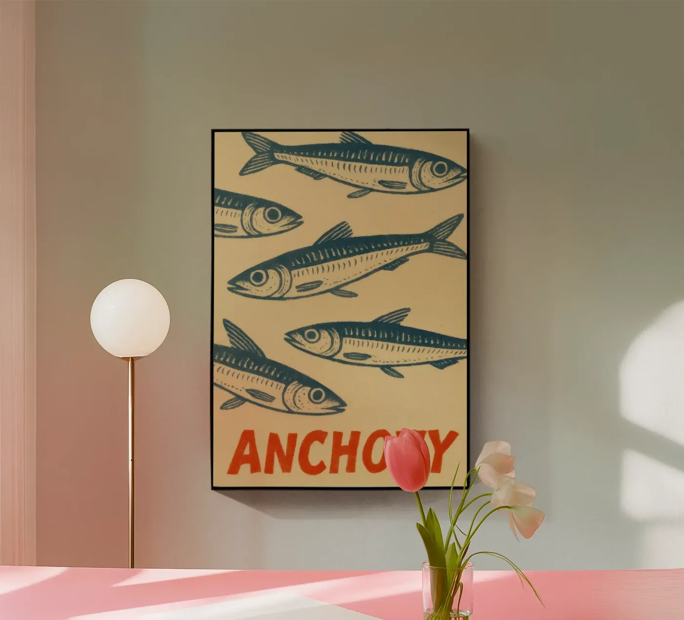 Impression Anchois plexiglas de florian luft