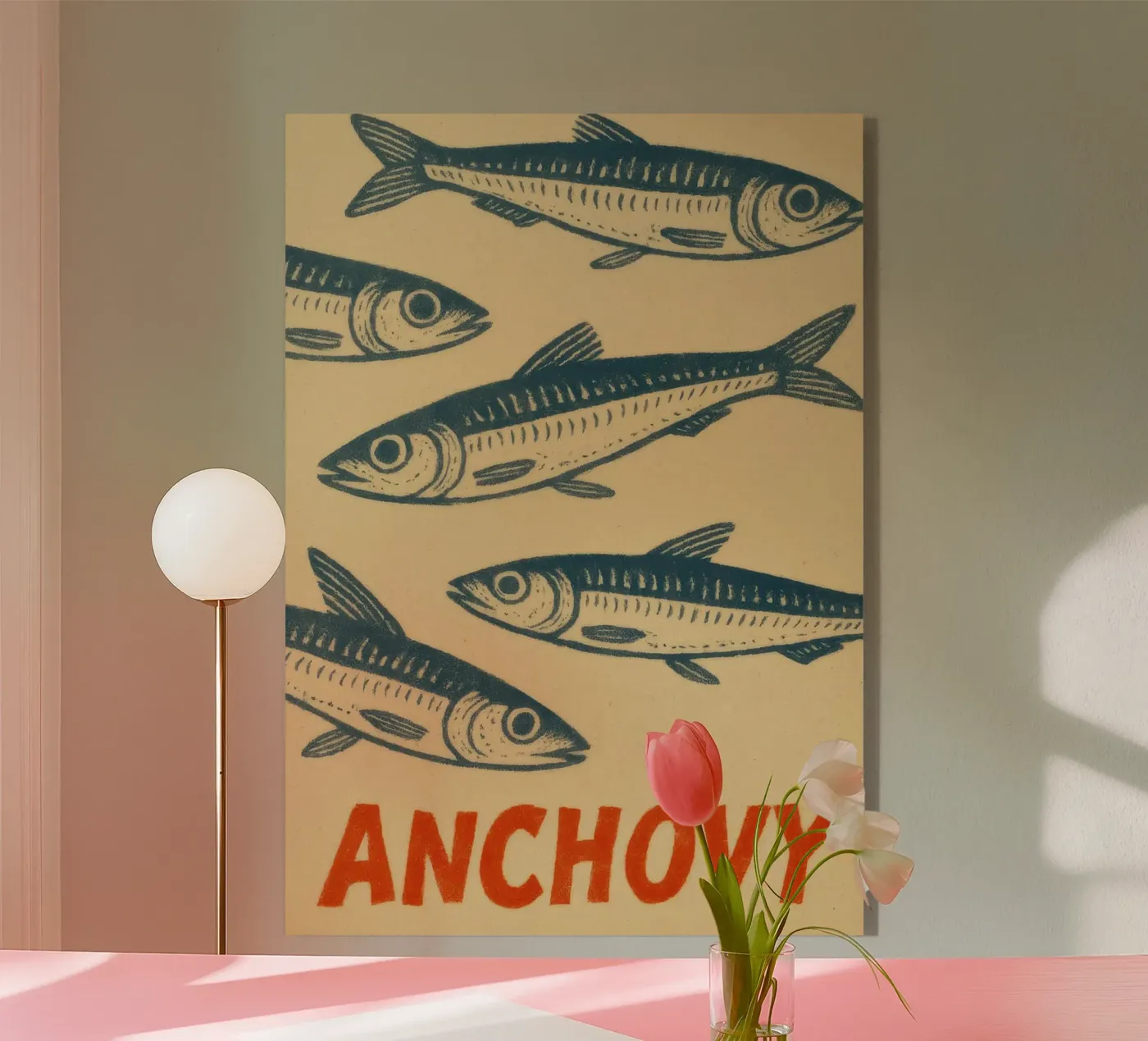 Impression Anchois plexiglas de florian luft