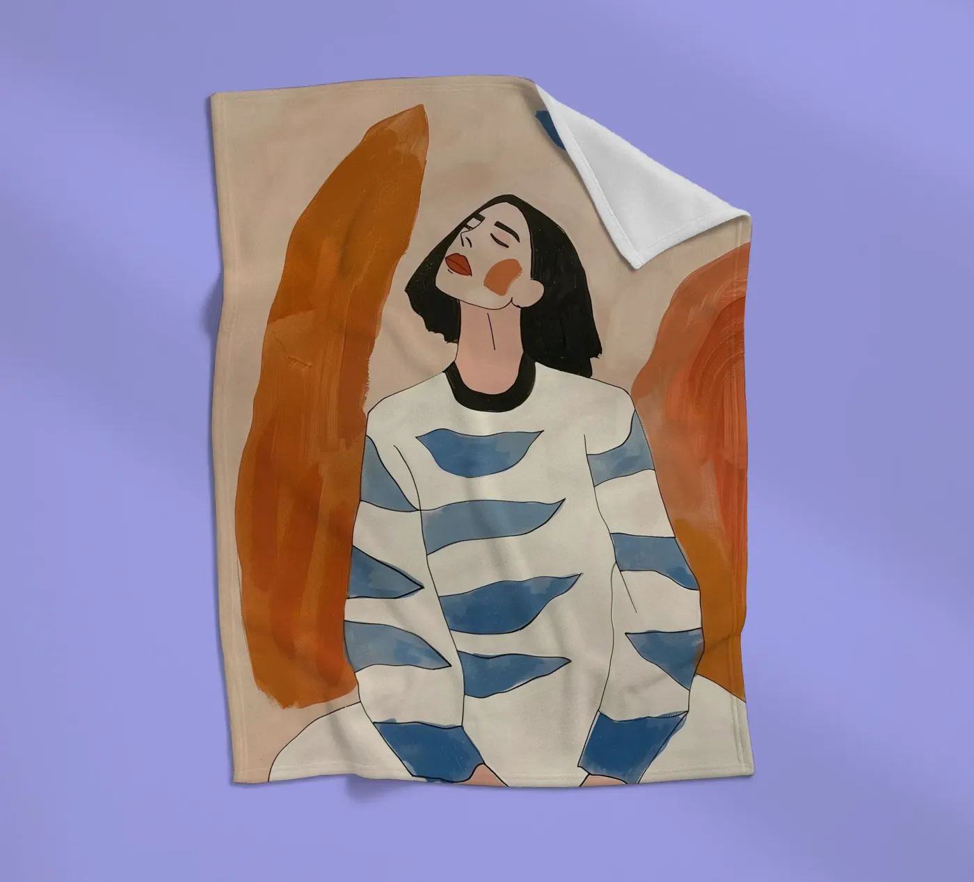 Gemak fleecedeken van Sienna Atelier