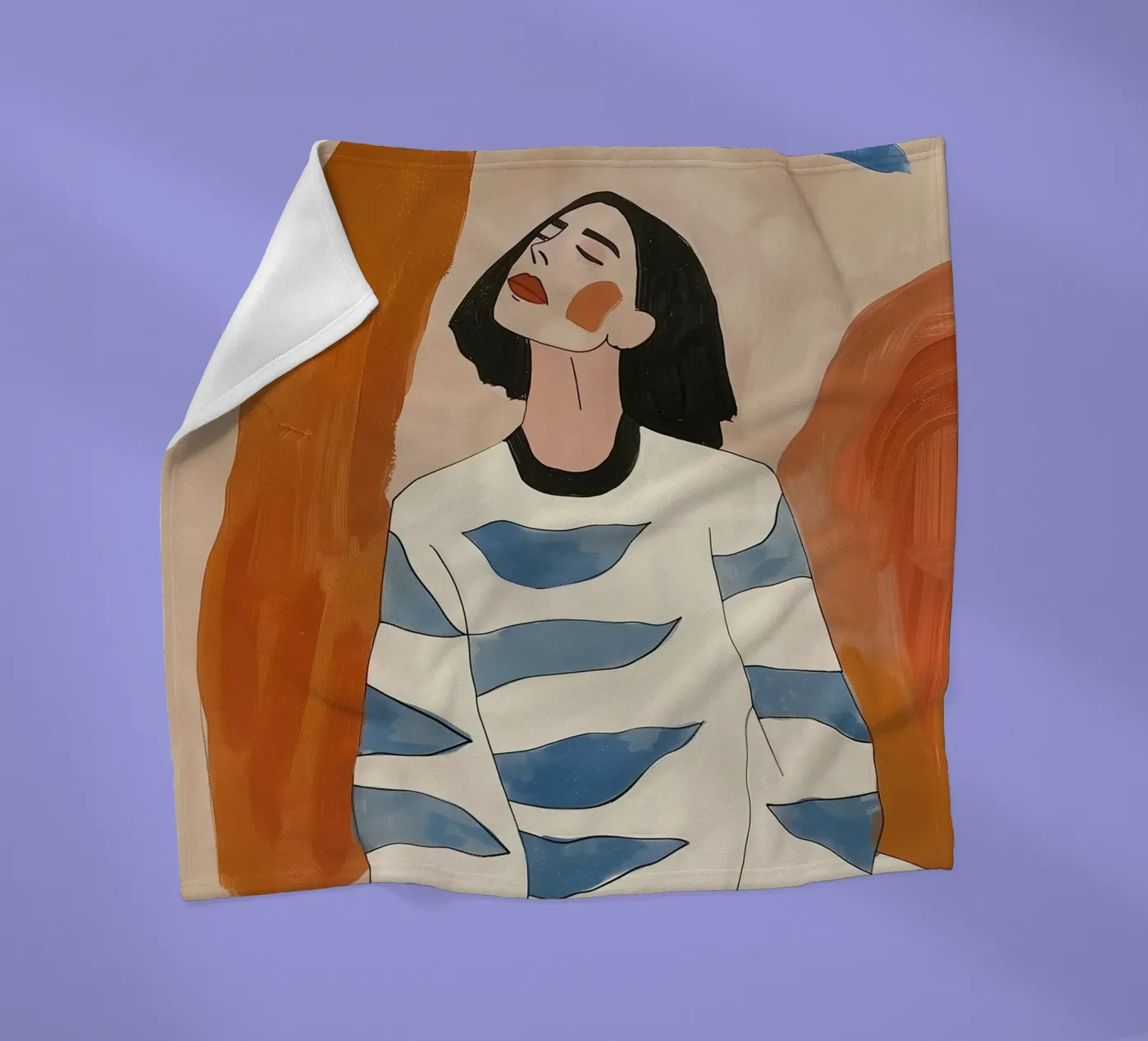 Gemak fleecedeken van Sienna Atelier