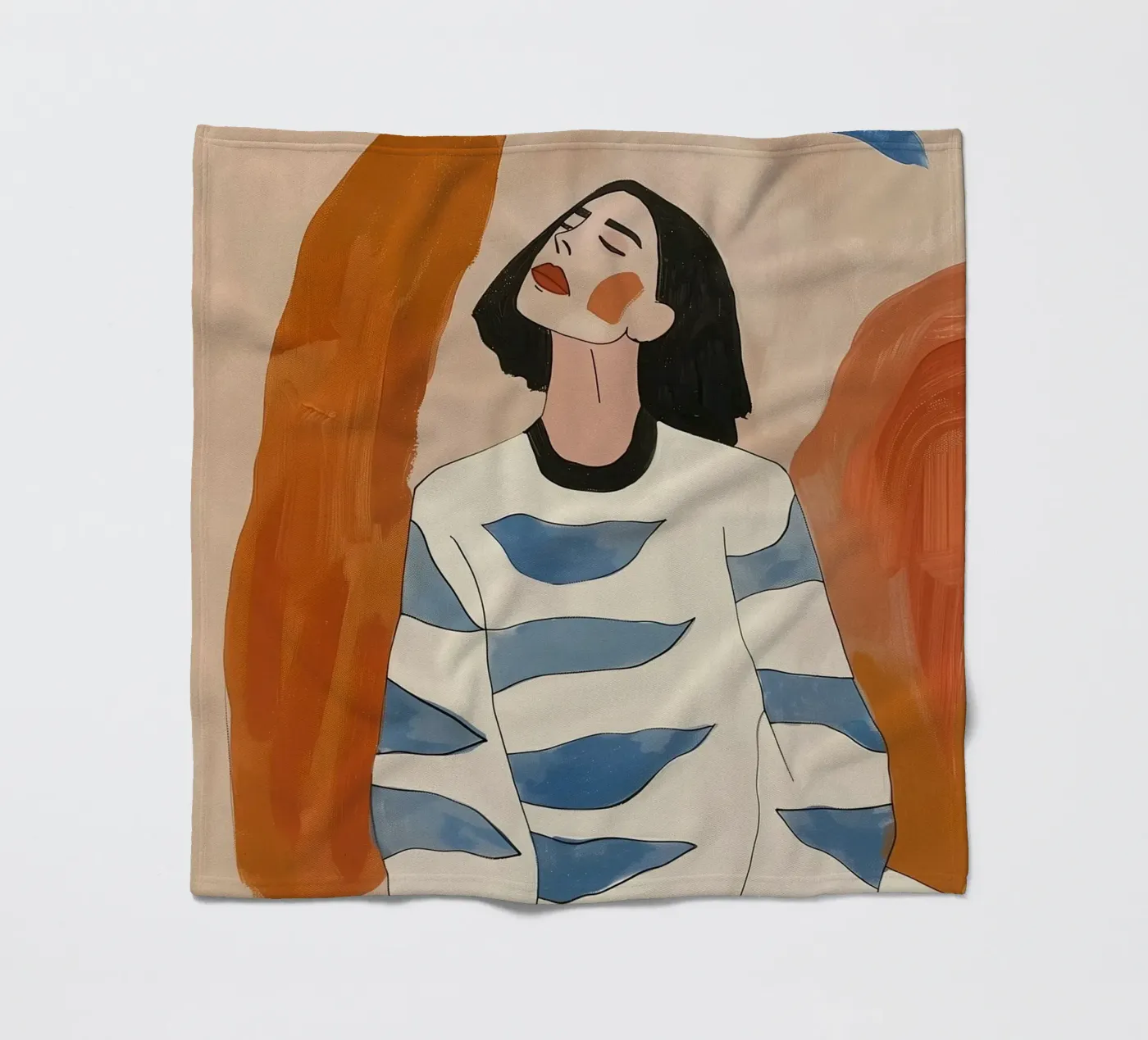 Gemak fleecedeken van Sienna Atelier