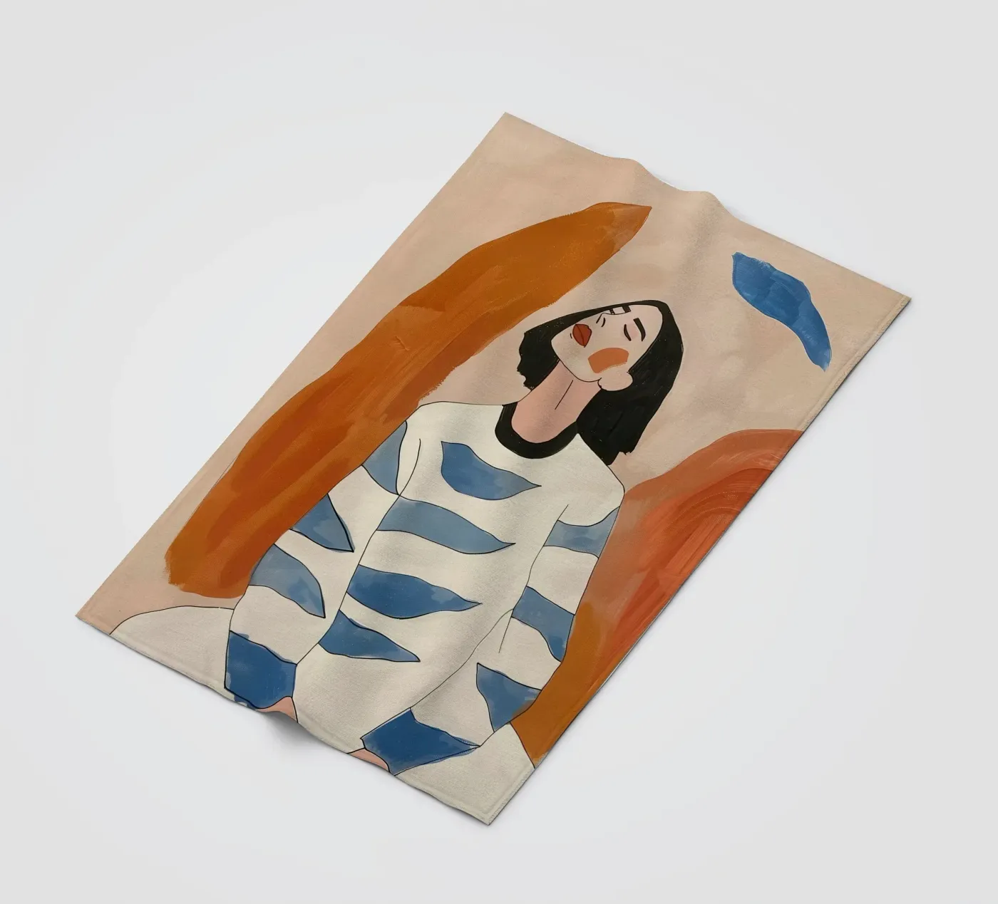 Gemak fleecedeken van Sienna Atelier