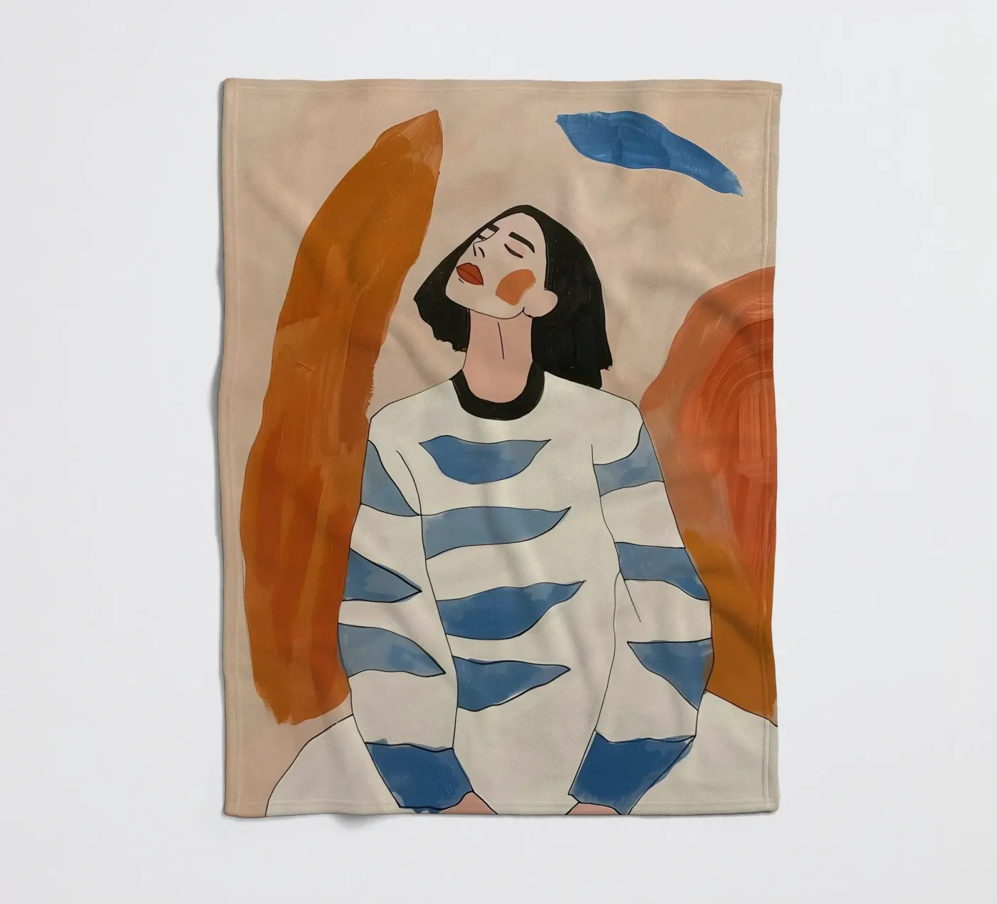 Gemak fleecedeken van Sienna Atelier