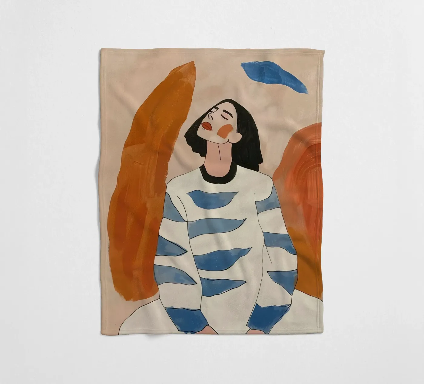 Gemak fleecedeken van Sienna Atelier