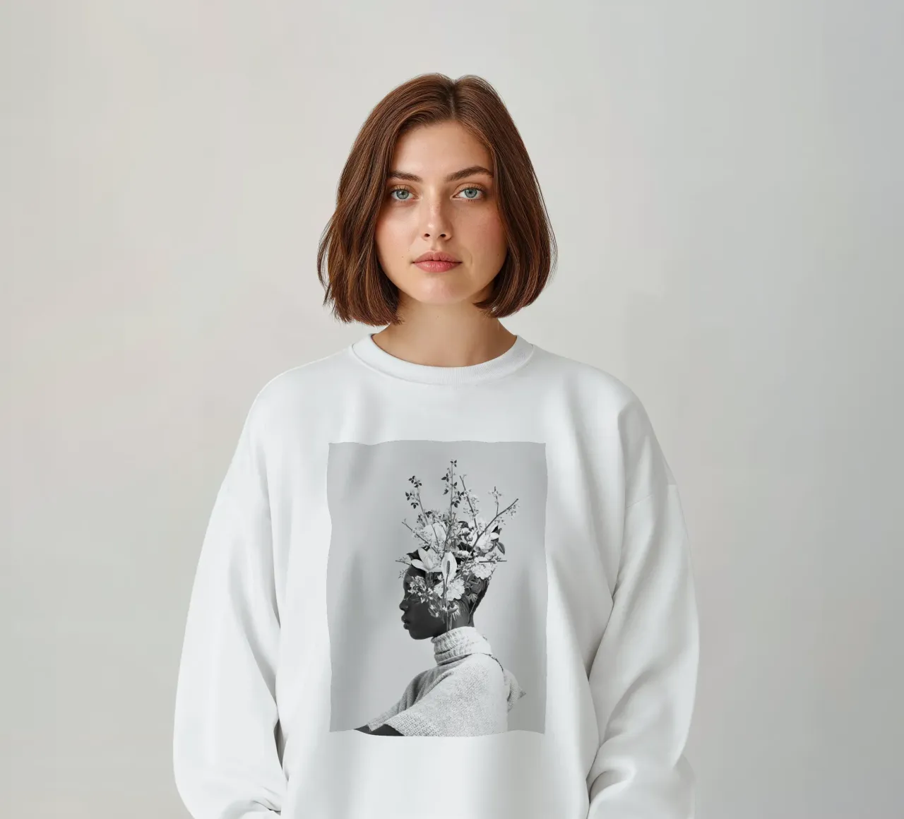 Bloom in White felpa da Frank Moth