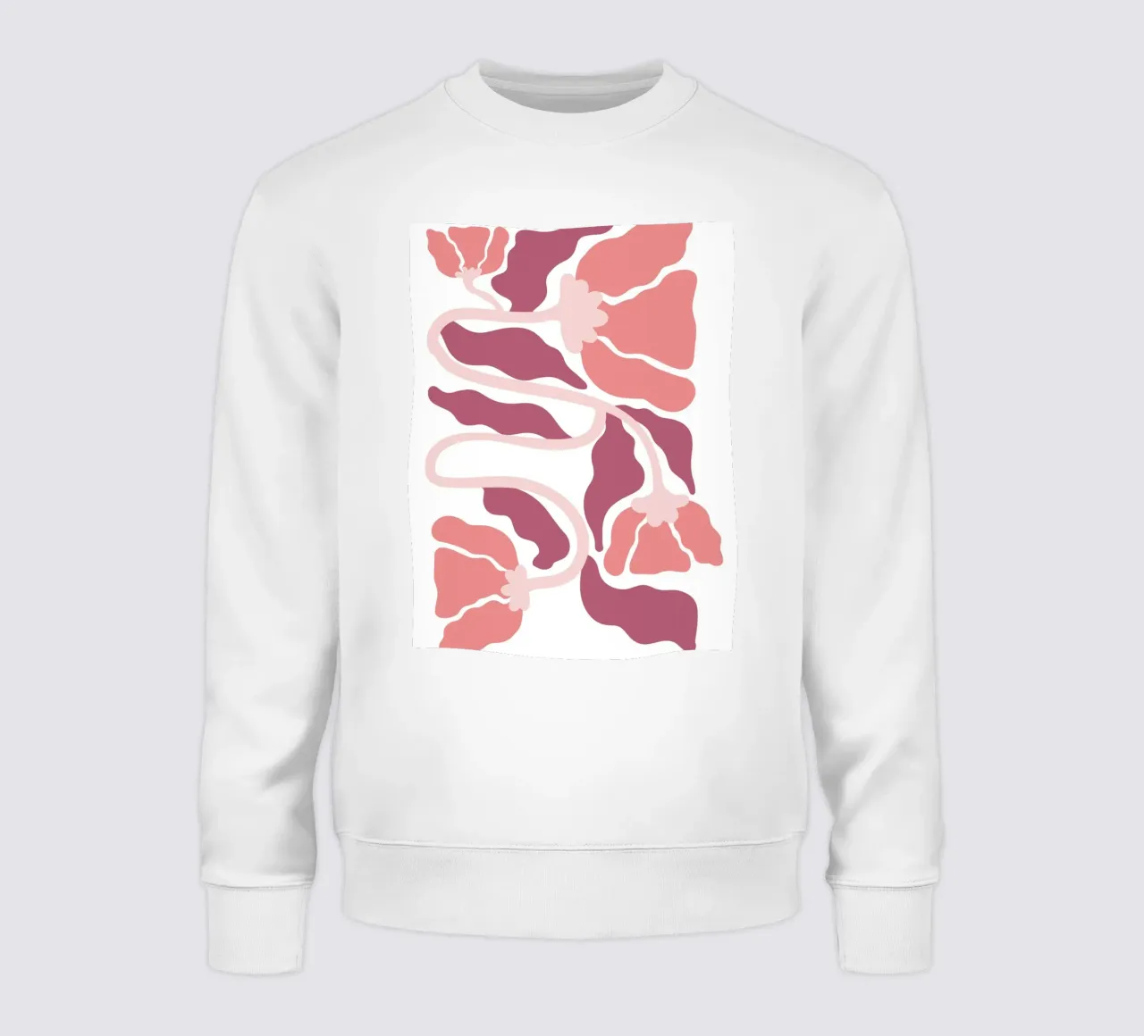 Flusso floreale astratto - Soft Boho Art felpa da Cozy Vibes