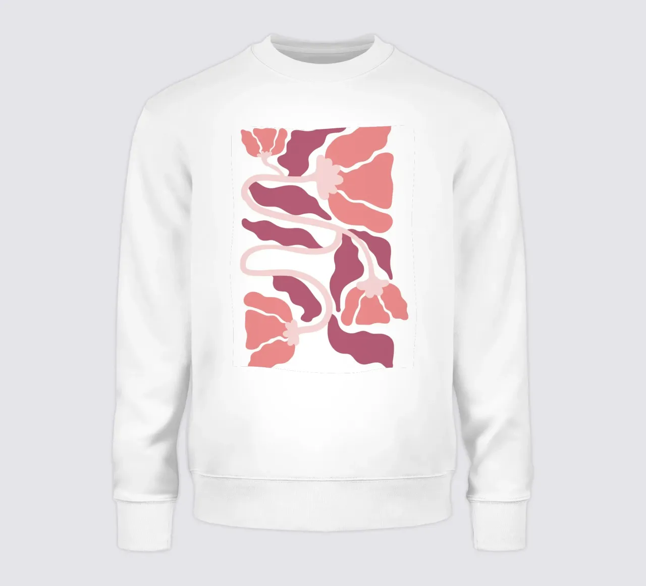 Flusso floreale astratto - Soft Boho Art felpa da Cozy Vibes