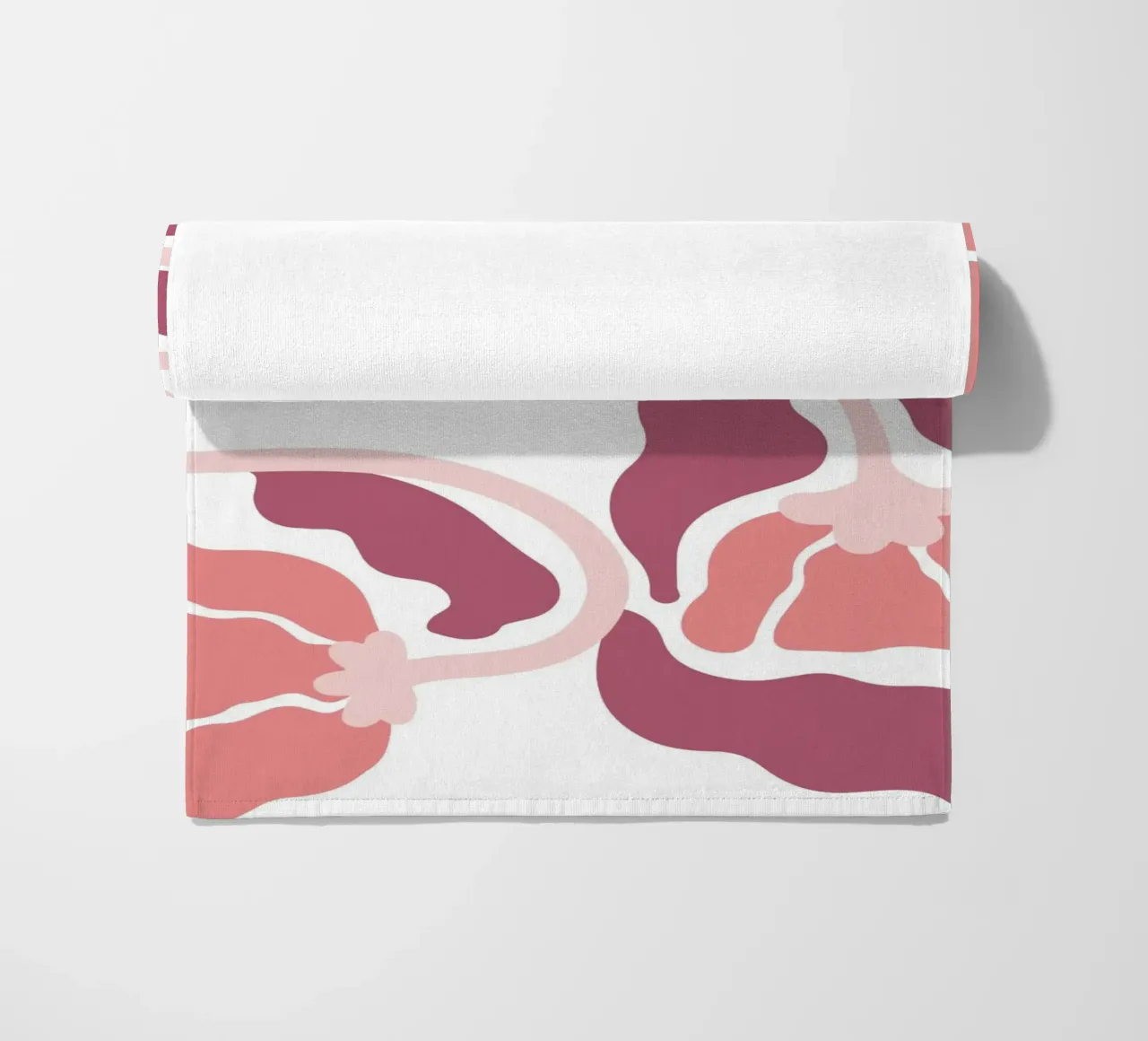 Flusso floreale astratto - Soft Boho Art telo mare da Cozy Vibes