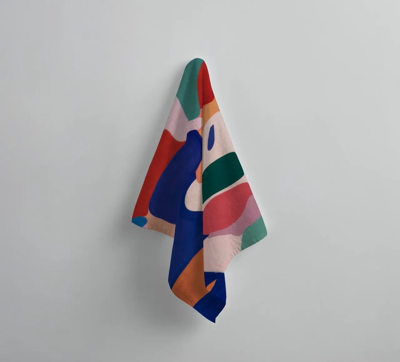 Levendige Vorm Symfonie badhanddoek van Solace Light