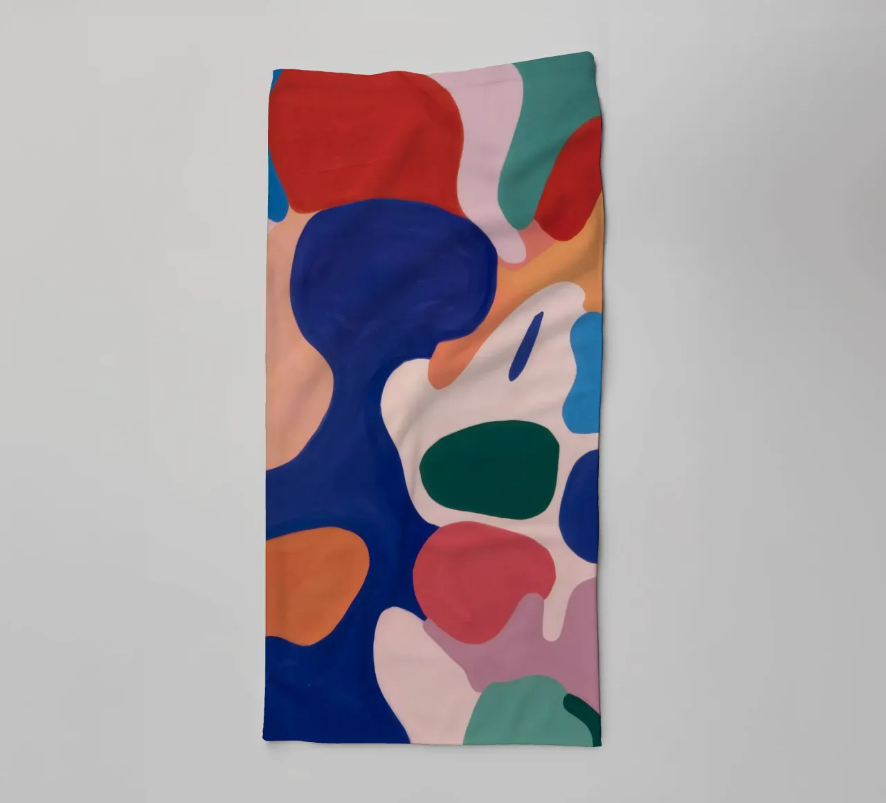 Levendige Vorm Symfonie badhanddoek van Solace Light