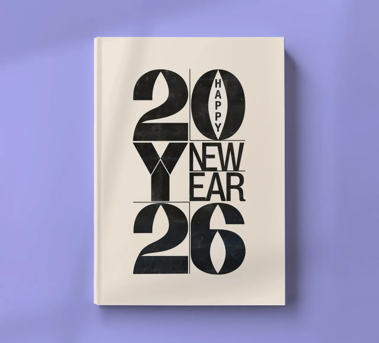 New Year 2026 carnet de notes de Winter Whispers