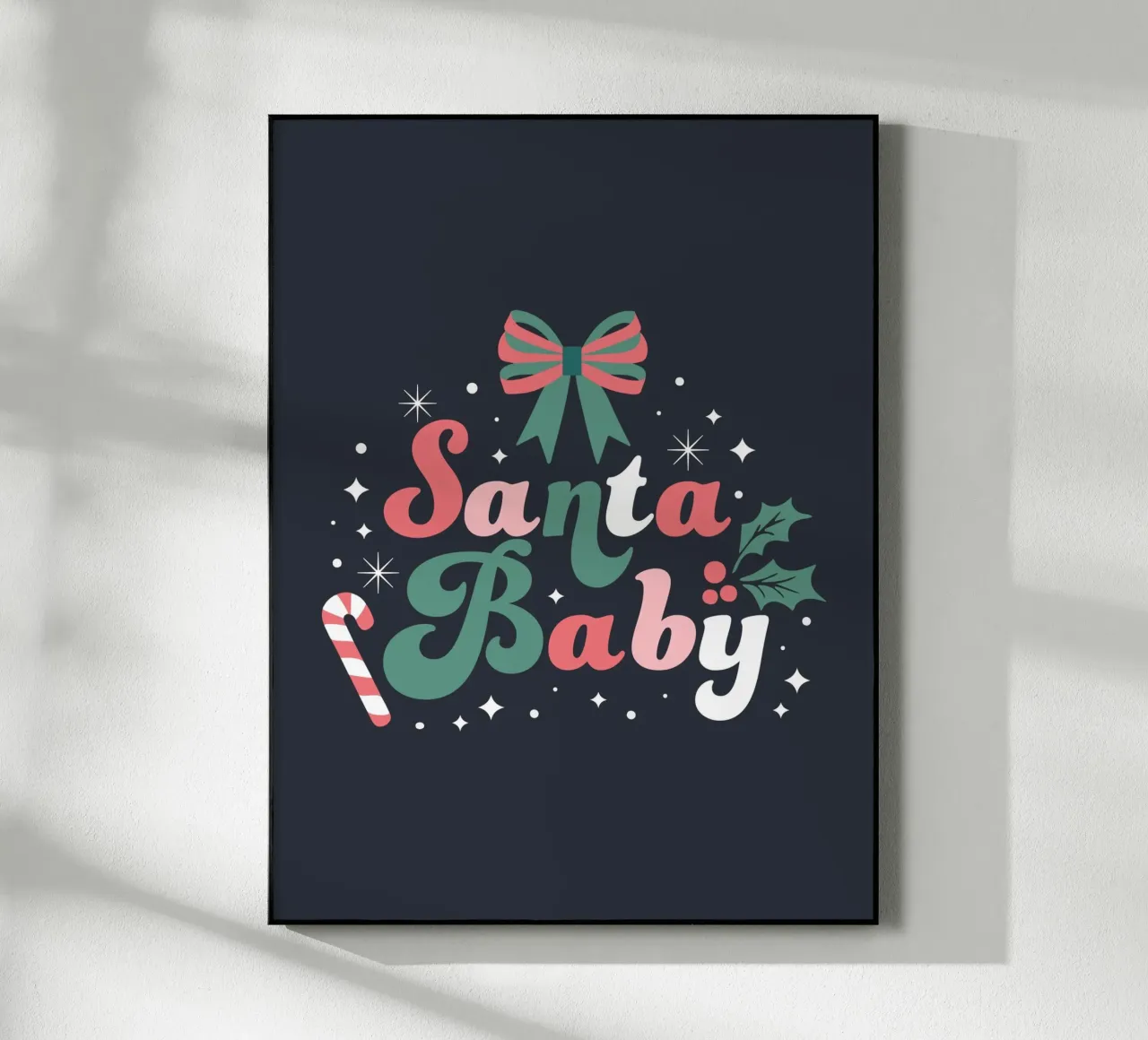 Babbo Natale plexiglass da Winter Whispers