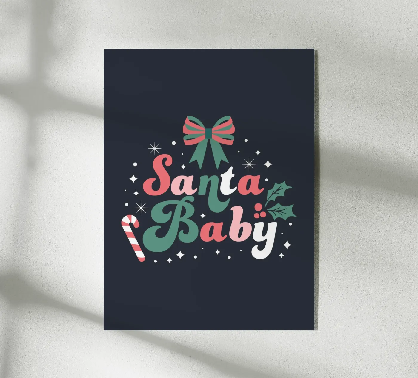 Babbo Natale plexiglass da Winter Whispers