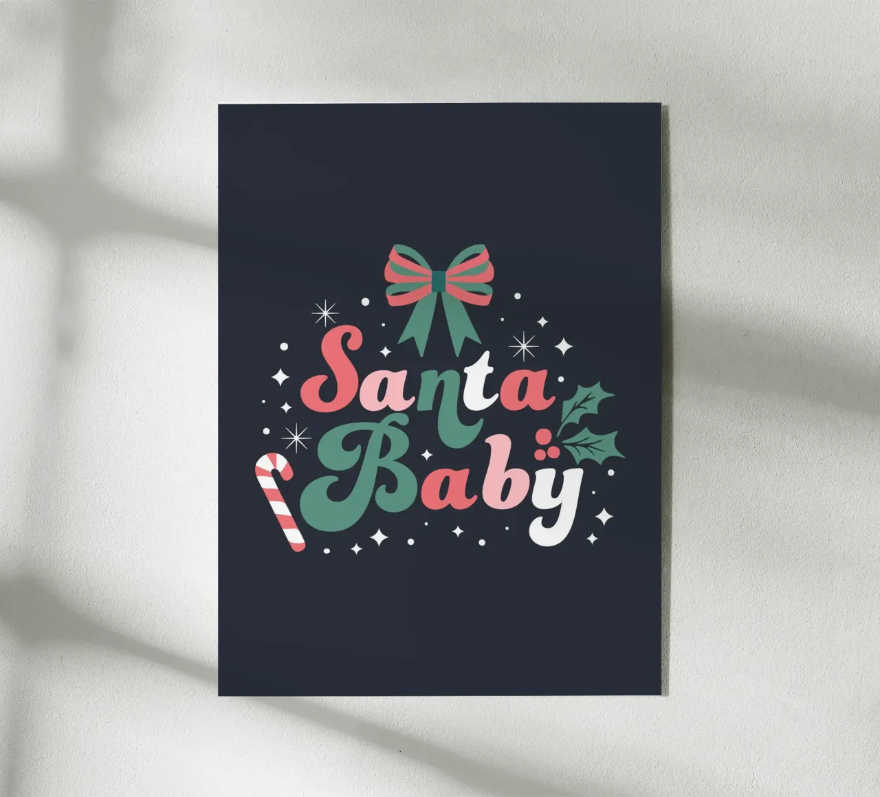 Babbo Natale plexiglass da Winter Whispers