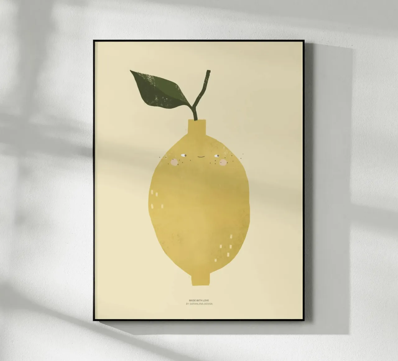 FELICE LIMONE CARINO plexiglass da sarahlenadesign
