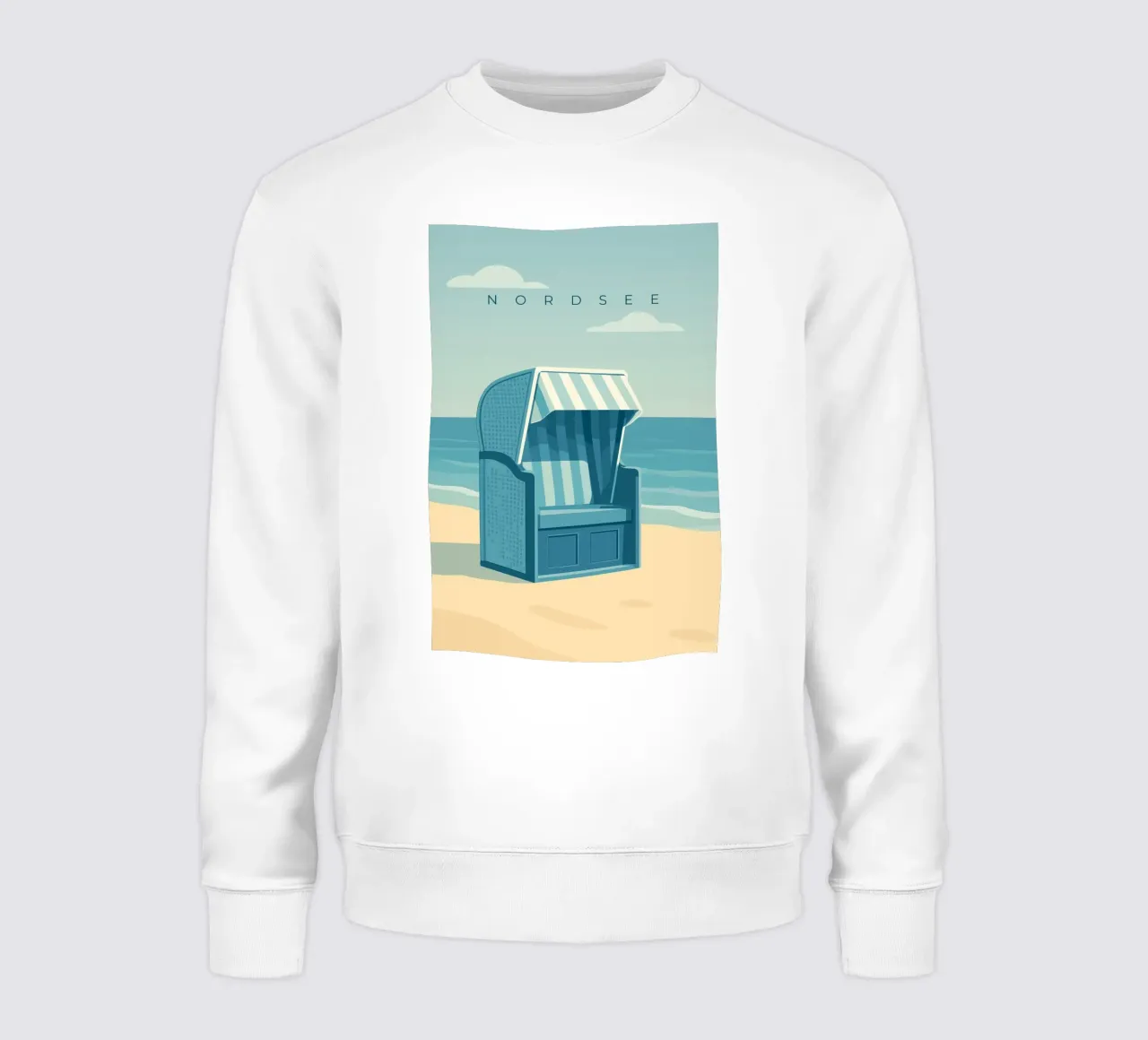 Nordsee felpa da minimalist designs