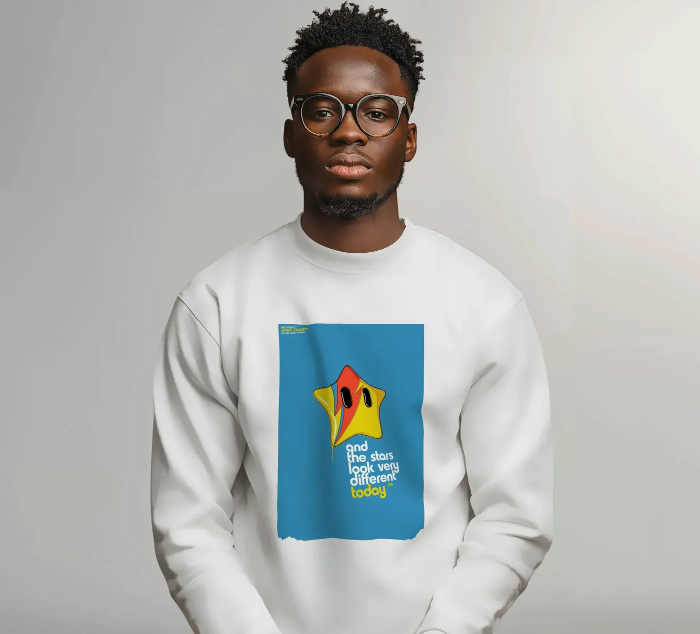 Space Oddity Game Program sweatshirt by Butcher Billy