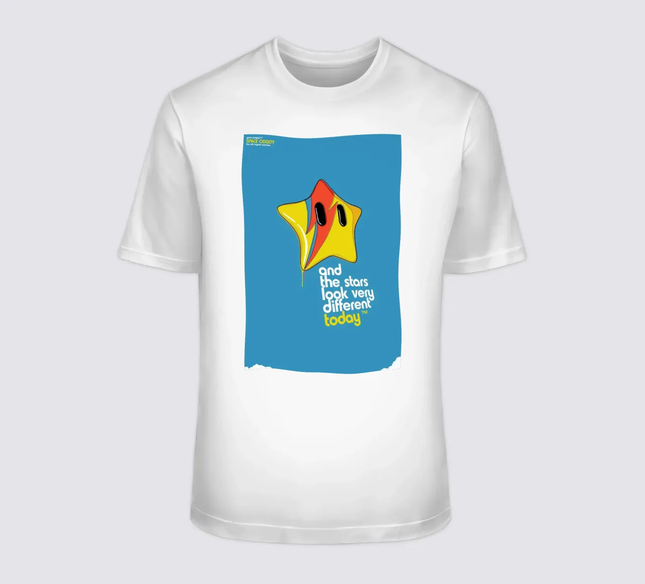 Space Oddity Game Program t-shirt da Butcher Billy